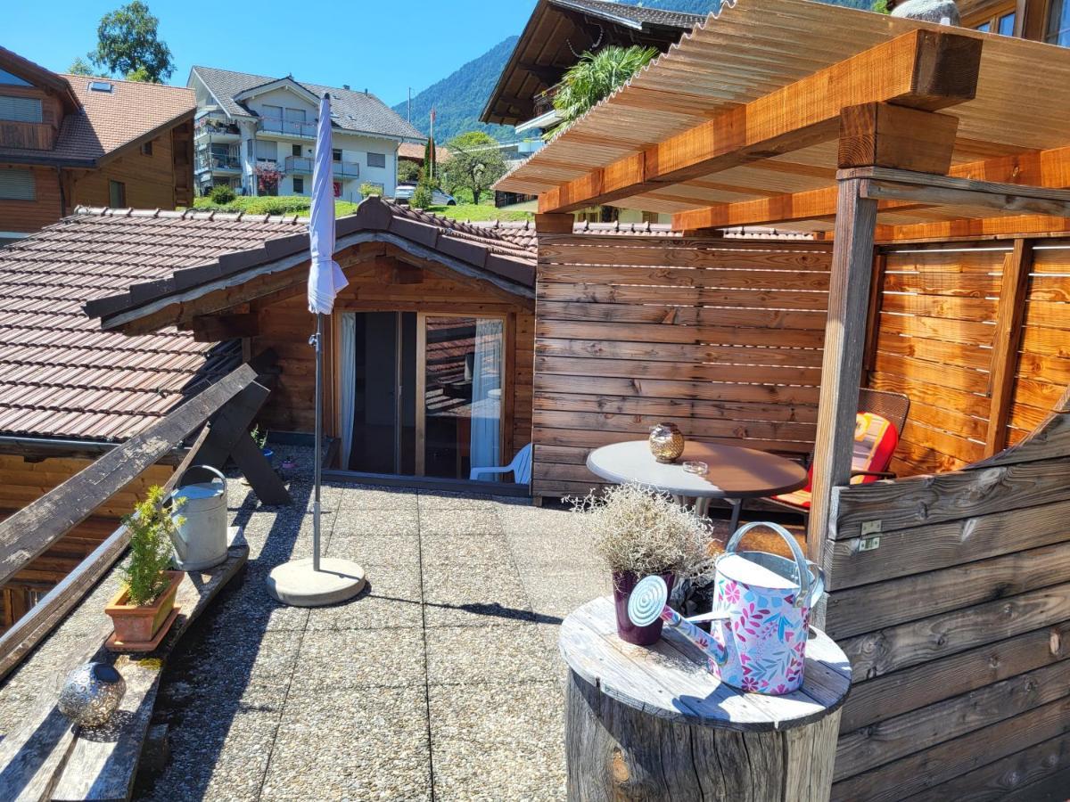 Chalet Diana Lakefront Ringgenberg Exteriör bild