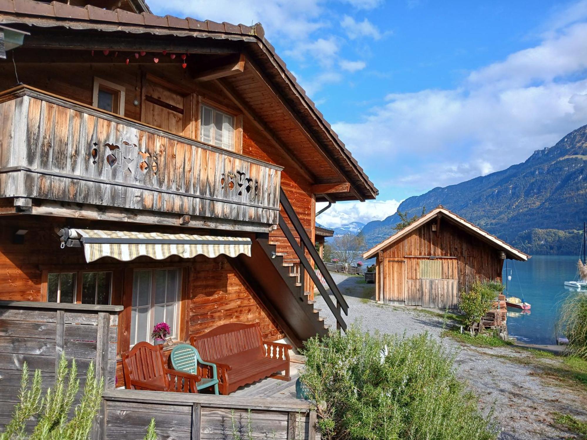 Chalet Diana Lakefront Ringgenberg Exteriör bild